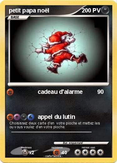 Pokemon petit papa noël