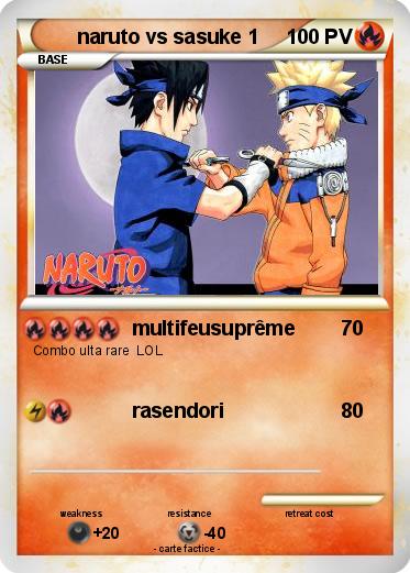 Pokemon naruto vs sasuke 1