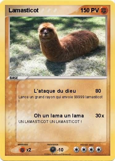 Pokemon Lamasticot