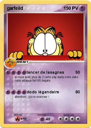 Pokemon garfeild