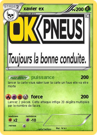 Pokemon xavier ex