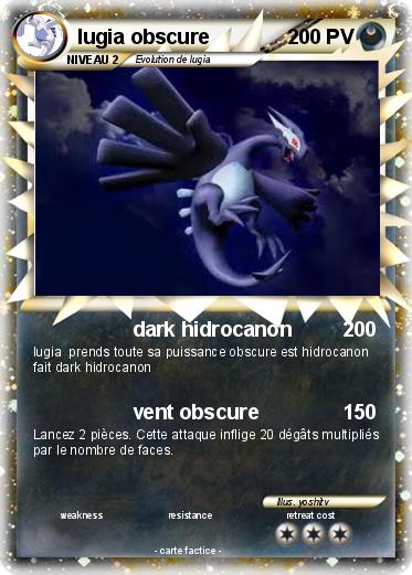 Pokemon lugia obscure