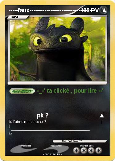 Pokemon -----faux-----------------------------------    ▲