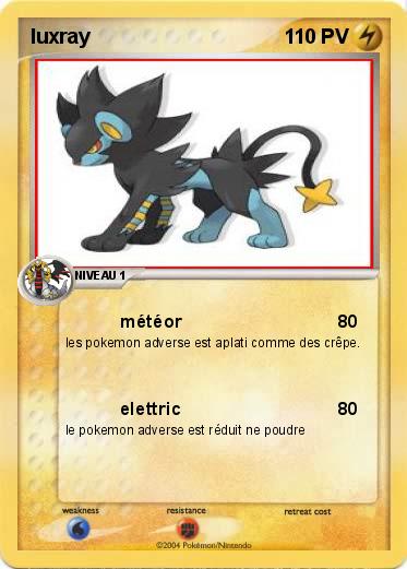 Pokemon luxray