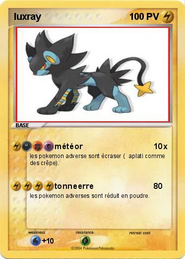 Pokemon luxray