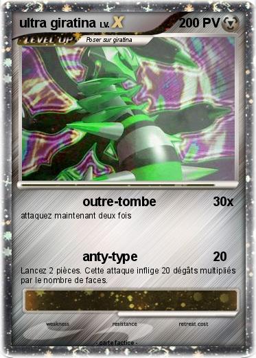 Pokemon ultra giratina