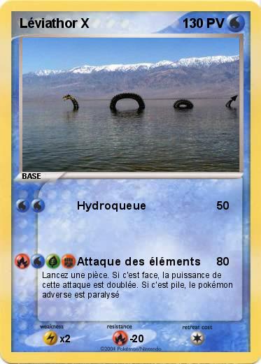 Pokemon Léviathor X