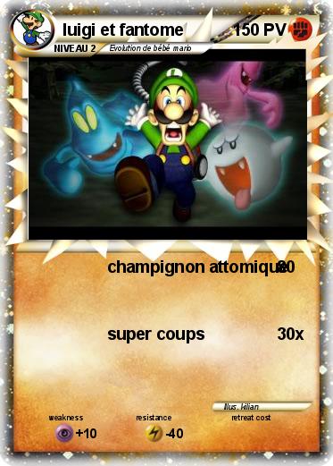 Pokemon luigi et fantome