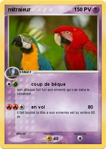 Pokemon mitraieur
