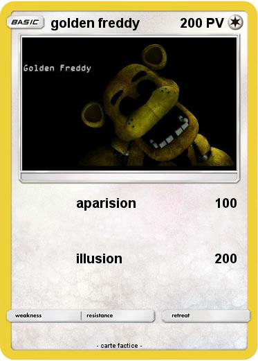 Pokemon golden freddy