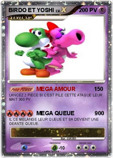 Pokemon BIRDO ET YOSHI