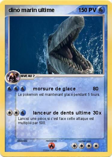 Pokemon dino marin ultime
