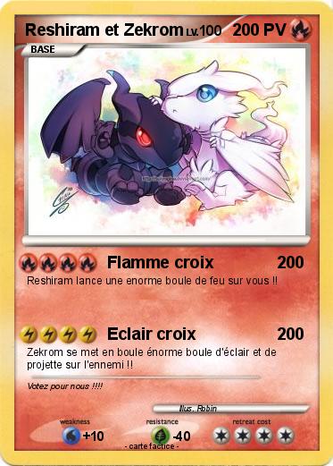 Pokemon Reshiram et Zekrom