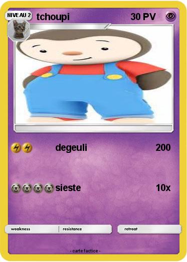 Pokemon tchoupi