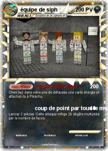 Pokemon équipe de siph