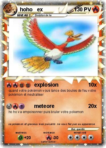 Pokemon hoho   ex
