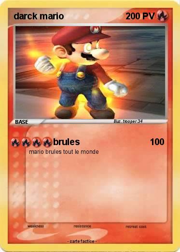 Pokemon darck mario