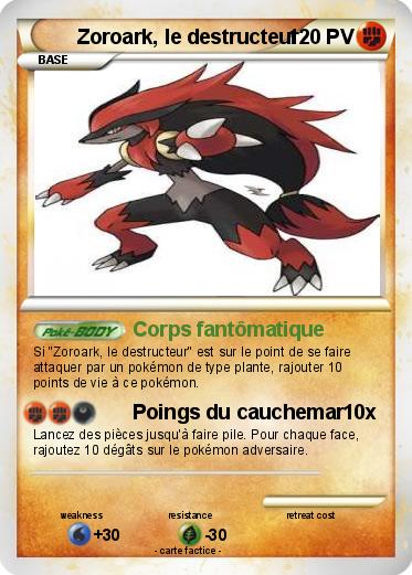Pokemon Zoroark, le destructeur