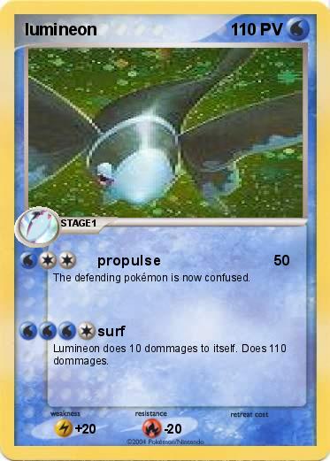 Pokemon lumineon