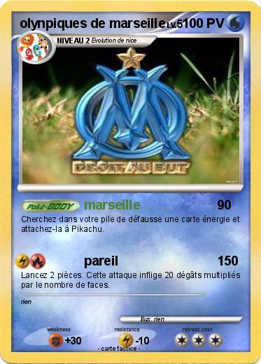 Pokemon olynpiques de marseille