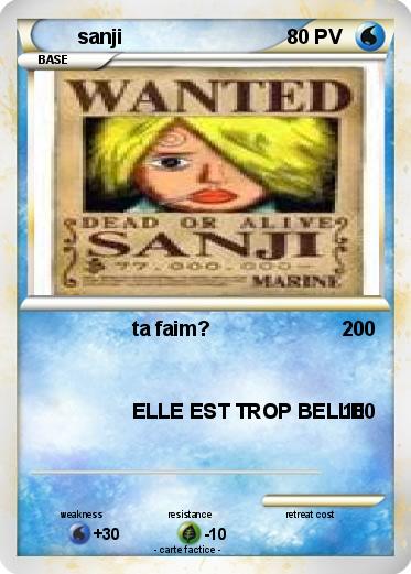 Pokemon sanji