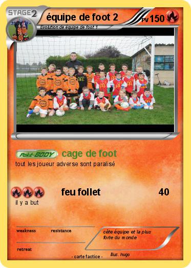 Pokemon équipe de foot 2