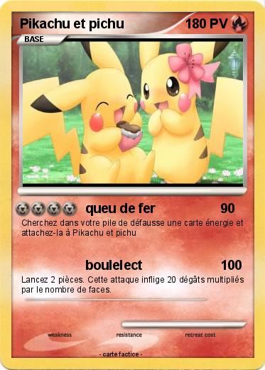 Pokemon Pikachu et pichu