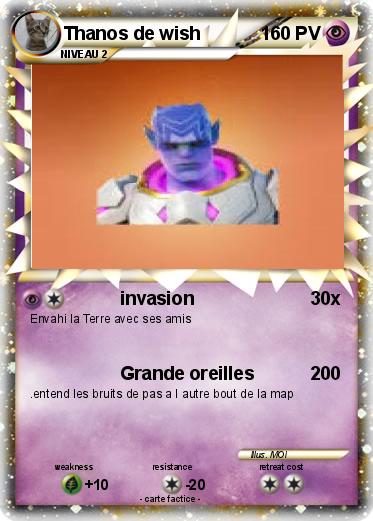 Pokemon Thanos de wish