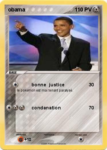 Pokemon obama