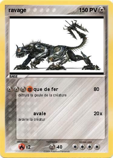 Pokemon ravage
