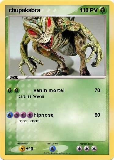 Pokemon chupakabra