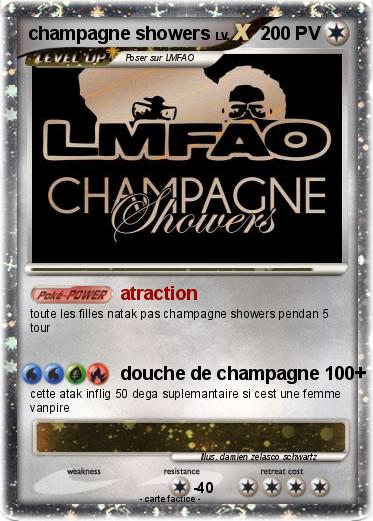 Pokemon champagne showers