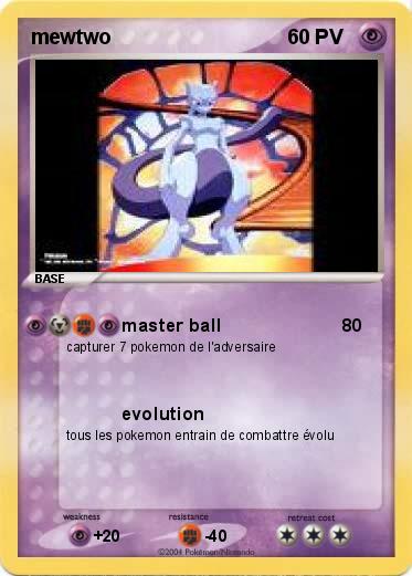 Pokemon mewtwo