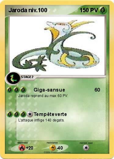 Pokemon Jaroda niv.100