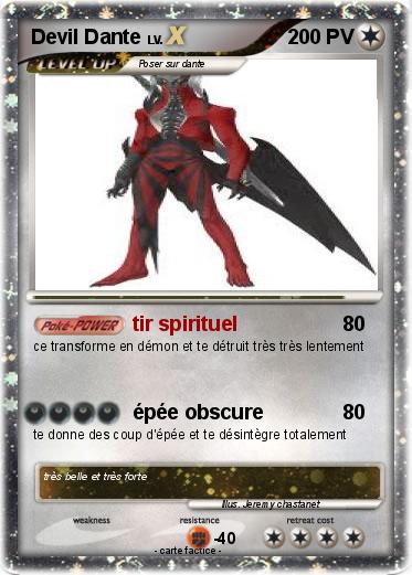 Pokemon Devil Dante