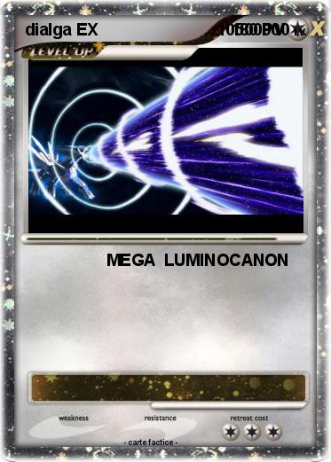 Pokemon dialga EX                          10500000