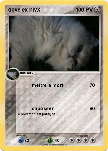 Pokemon dove ex nivX