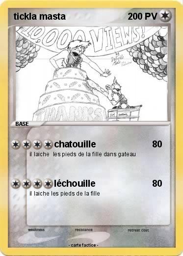 Pokemon tickla masta