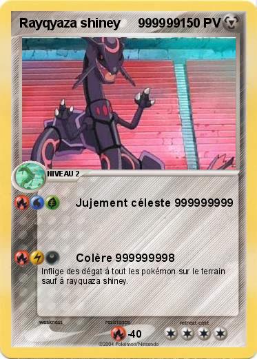 Pokemon Rayqyaza shiney     999999