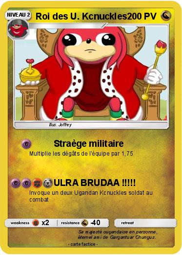 Pokemon Roi des U. Kcnuckles