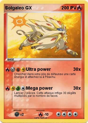 Pokemon Solgaleo GX
