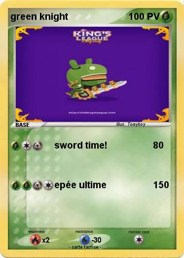 Pokemon green knight