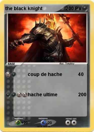 Pokemon the black knight