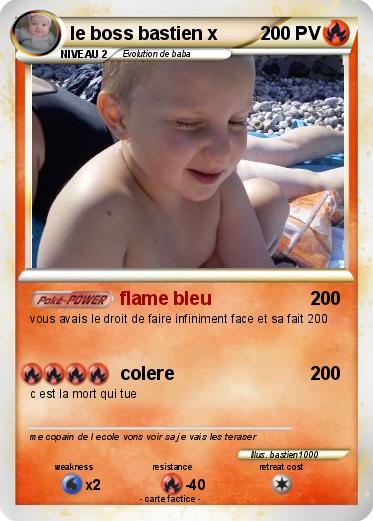 Pokemon le boss bastien x