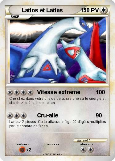 Pokemon Latios et Latias