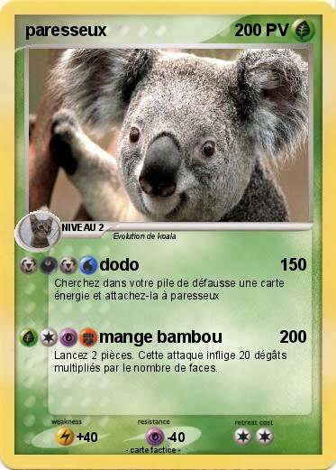Pokemon paresseux