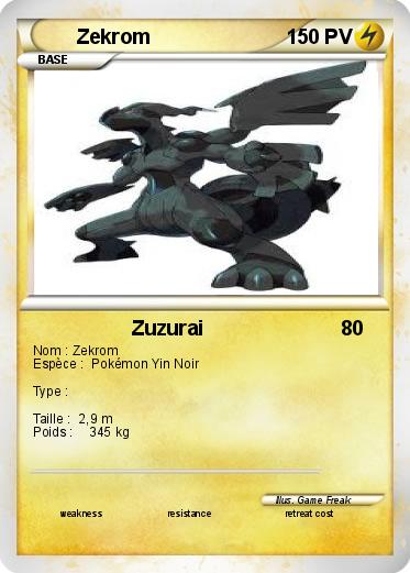 Pokemon Zekrom