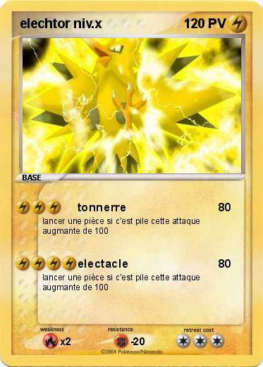 Pokemon elechtor niv.x