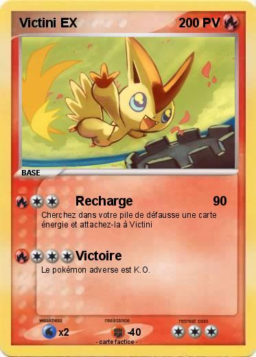 Pokemon Victini EX