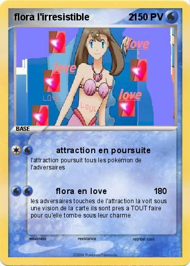 Pokemon flora l'irresistible               2          